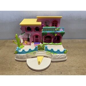 Vintage Polly Pocket Hacienda Houser Playset 2000 Mattel Dollhouse Compact Toy